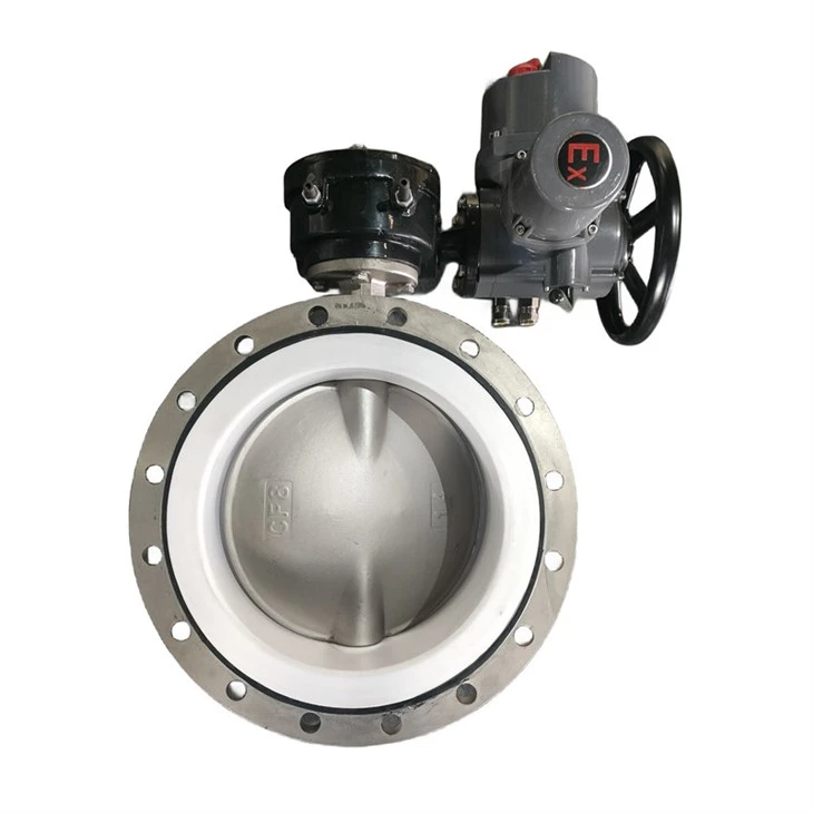 Injap Rama-rama Duduk Ptfe