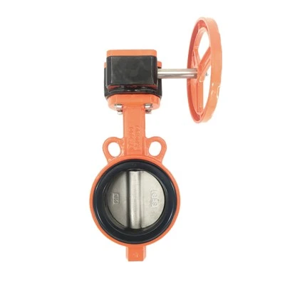 Injap Rama-rama Jenis Gear Worm
